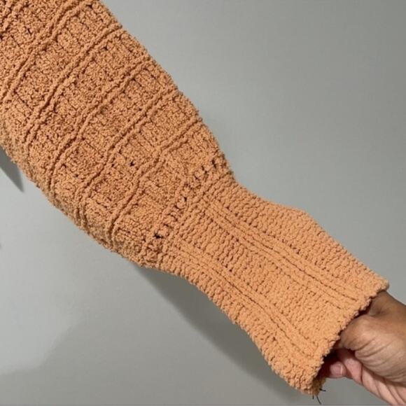 Free People Be Yours Pullover Camel Cowl Neck  Sweater Size S New with T… - Picture 3 of 12